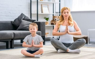 A five-minute mindfulness practice for moms and children